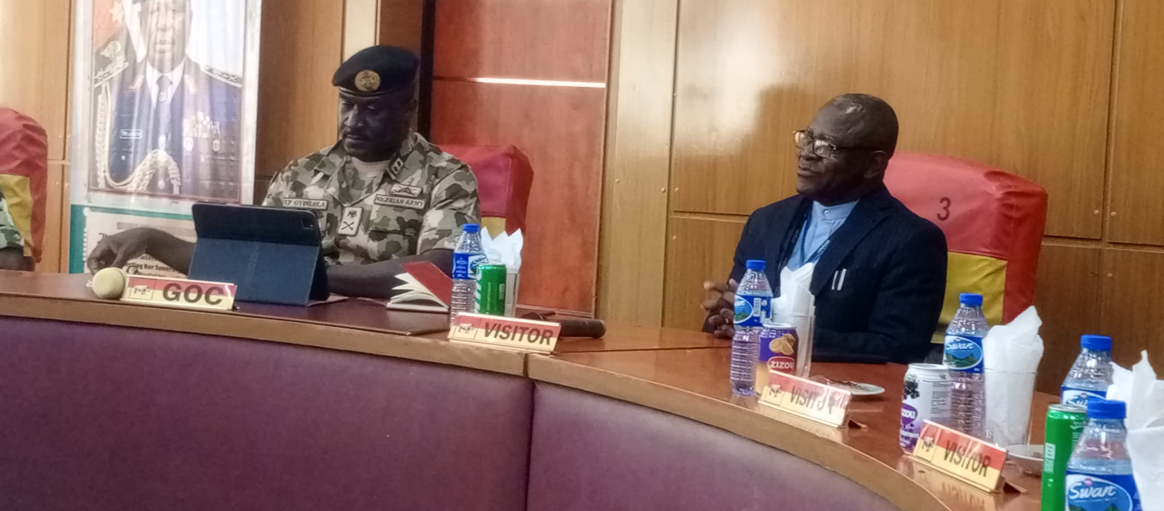 NOHJOS PARTNER NIGERIA MILITARY TO COUNTER SECURITY CHALLENGES AT PERMANENT SITE